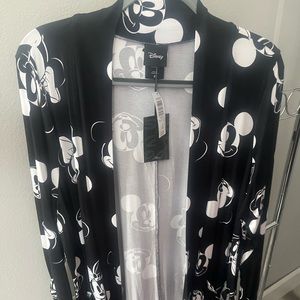 NWT Mickey Mouse open cardigan